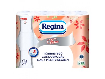 Regina Vera 24ks 3 vr. toaletní papír bez parfemace 5997892514805
