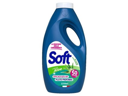Soft 2250ml prací gel 50W Linfa Di Aloe 8003640022229