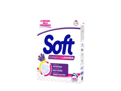 Soft 5,250kg prací prášek 105W Lavanda 8003640011001