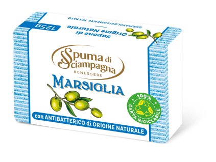 Spuma di Sciampagna Benessere 125g Marsiglia tuhé mýdlo 8007750010442