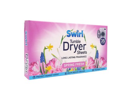 Swirl ubrousky do sušičky Spring Fresh 35ks 5053249249094