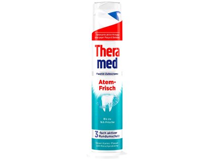 Theramed zub.pasta s pumpičkou 100 ml Atem Frische zelená 4015100185287