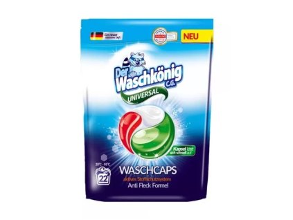 WaschKönig kapsle na praní TRIOCAPS Universal 22ks 426041893365