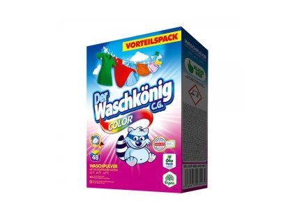 WaschKönig prací prášek 2,88 kg Color 48WL 4260418934465