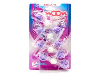 wOOm WC závěska 4x48g Lavender 736292435779