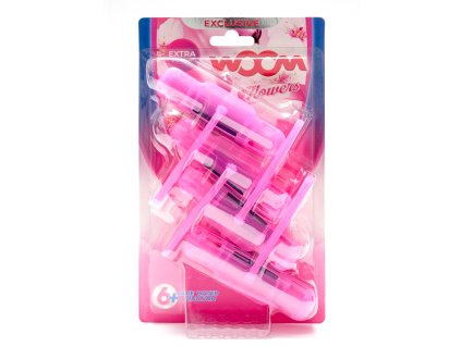 wOOm WC závěska 4x50g barvící Flowers 736292434789