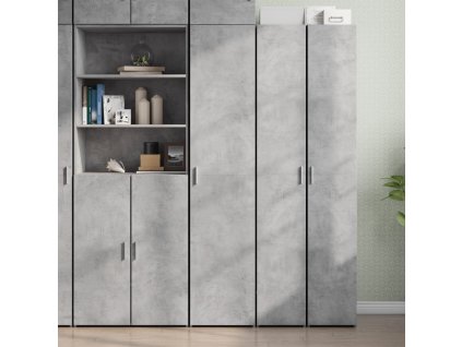 Skříň highboard betonově šedá 40x42,5x185 cm kompozitní dřevo 3281402