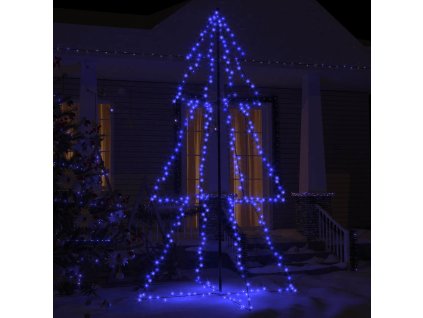 Vánoční stromek kužel 300 LED diod dovnitř i ven 120 x 220 cm 328589