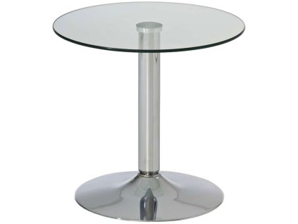 Skleněný stůl Ikarus kulatý Ø 50 cm