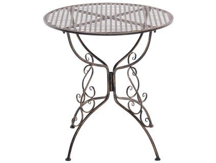 Gartentisch Amanda, Ø 70 cm (Farbe bronze)