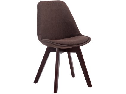 Jídelní židle Borneo látka (Barva modrá, Barva rámu natura)