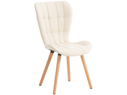 Jídelní židle Elda z umělé kůže