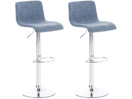 Sada 2 barových židlí Hover fabric