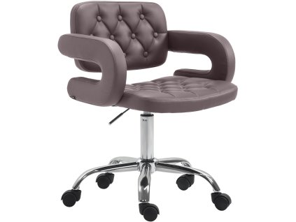 Pracovní stolička Dublin imitace kůže