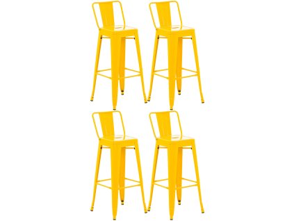Sada 4 barových židlí Mason