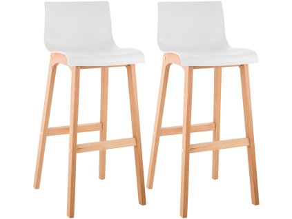 Sada 2 barových židlí Hover Natura