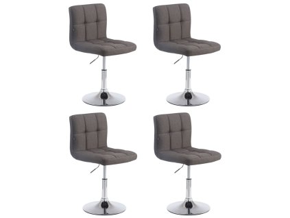 Sada 4 látkových lehátek Palma