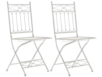 Sada 2 skládacích židlí Asina
