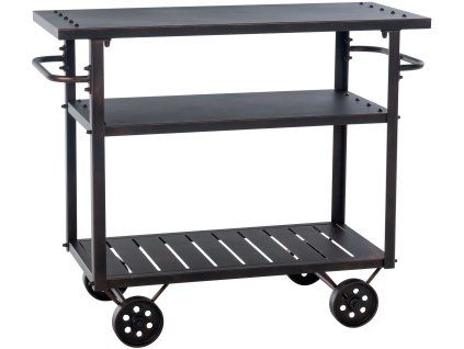 Servierwagen Spring (Farbe antik silber)