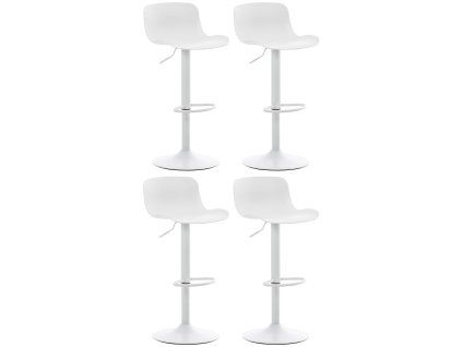 4er Set Barhocker Almada (Farbe weiß)