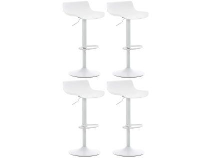 4er Set Barhocker Aveiro (Farbe weiß)