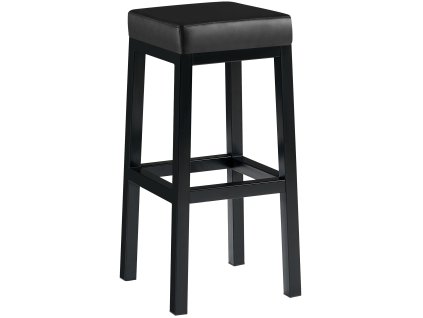 Barová židle Taylor Výška sedu 83 cm Kovový rám černý