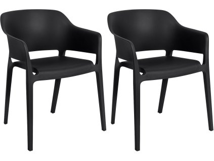 Sada 2 stohovacích židlí Puebla