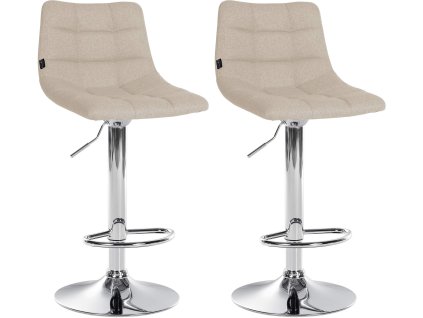 Sada 2 barových židlí Jerry fabric