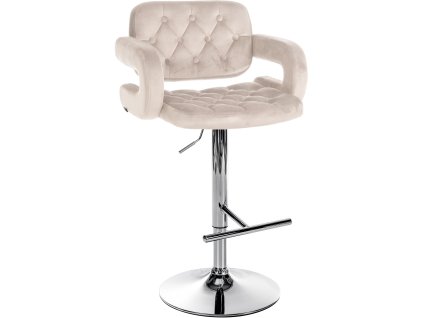 Sametová barová židle Dublin