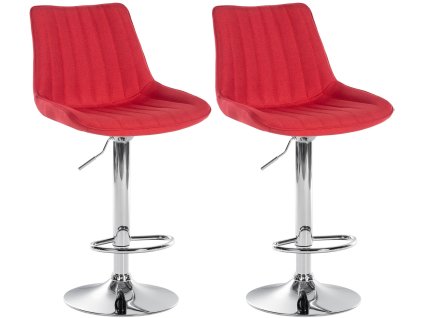 Sada 2 látkových barových židlí Toni