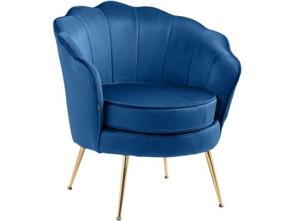Sametové křeslo Rosita