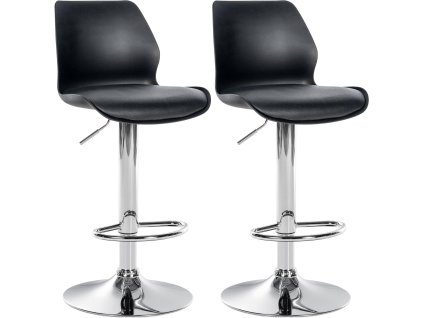 Sada 2 barových židlí Gilbert