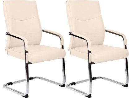 Sada 2 návštěvnických židlí Hobart