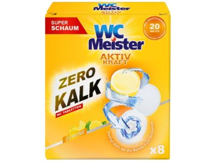 WC Meister Aktiv Kraft WC Tabletten Zitrone 8ks tablety na čištění WC 4260418936193