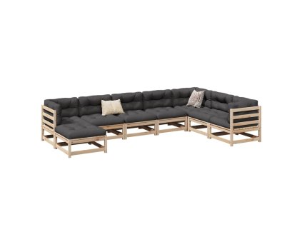 8dílná zahradní sedací souprava masivní borovice 3299574