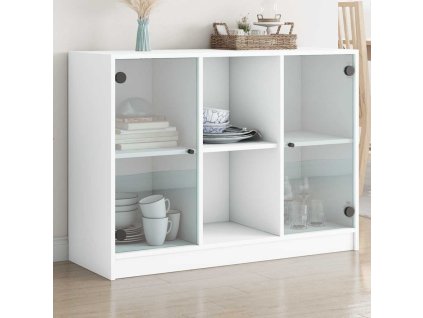 Příborník bílý 102 x 37 x 75,5 cm kompozitní dřevo 3295871