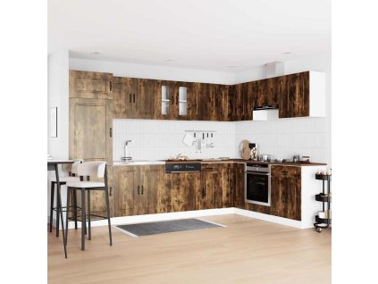 Kuchyňská skříň se dveřmi Kalmar 2 pcs Hnědá 80 x 46 x 81.5 cm 3315006