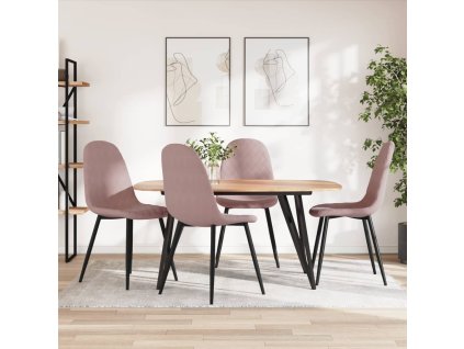 Jídelní židle 2 ks tmavě zelené samet 325670