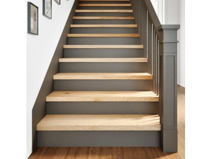 Nášlapy na schody 8 ks neošetřené 90x25x2 cm masivní dub 3282907