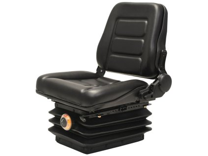 Sedačka pro traktor a zdvižku odpružení a nastavitelná opěrka 142319