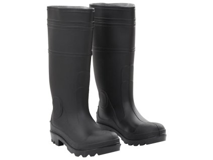 Holínky černé velikost 38 PVC 137587