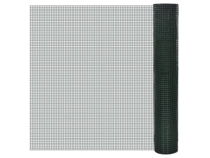 Pletivo ke kurníku pozinkované PVC vrstva 10 x 1 m zelené 140435