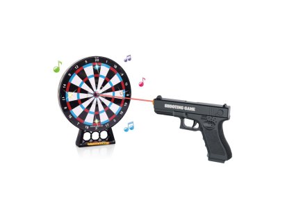 Pistole laserová s terčem 20 cm