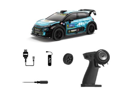 Auto 23 Sprint driftující svítící RC na dálkové ovládání 18,5 cm