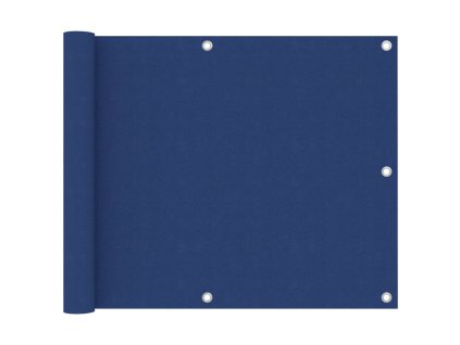 Balkónová zástěna modrá 75 x 300 cm oxfordská látka 135008