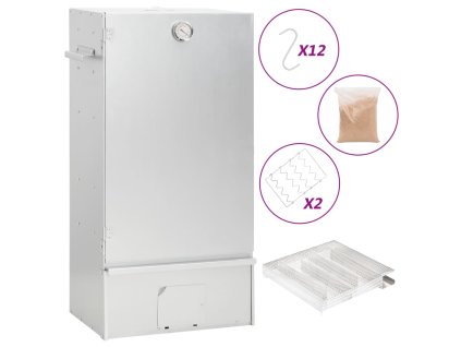 Grilovací trouba / udírna s generátorem kouře pozinkovaná ocel 3200769