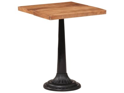 Balkonový stolek 60 x 60 x 76 cm masivní akáciové dřevo 321091