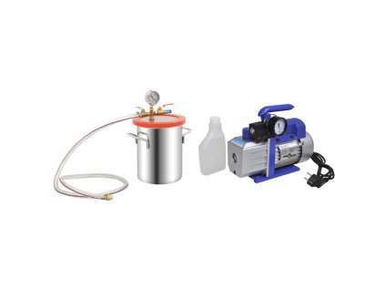 Vakuová komora s jednostupňovým čerpadlem 5,5 l 3100547