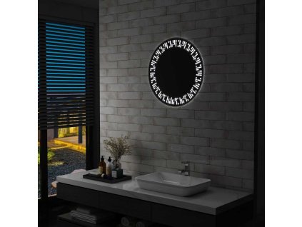 Koupelnové zrcadlo s LED osvětlením 60 cm 144720