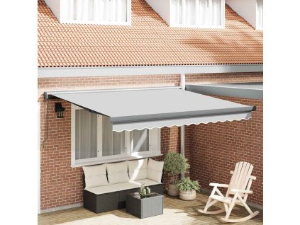 Markýza Antracit 3 x 2,5 m kov 145705